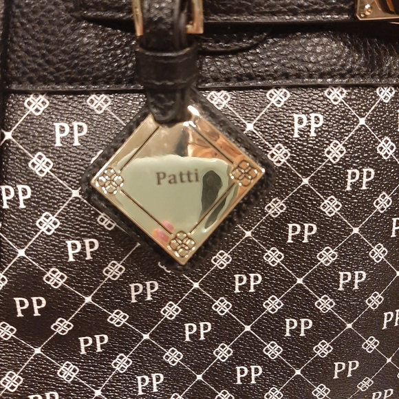 FINAL PRICE $10  DANBURY MINT Monogram "Patti" bag. - Picture 4 of 12